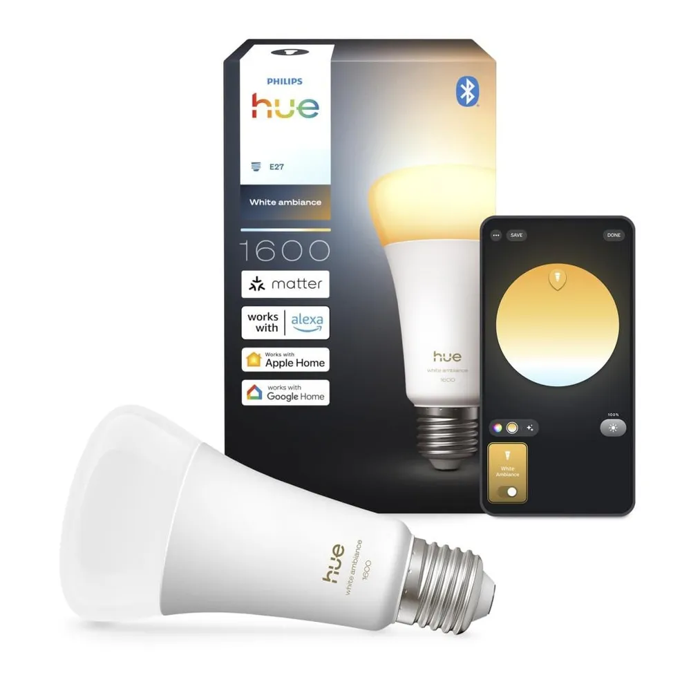 LED-Lampe "White Ambiance", E27, A67, 1600 (00232133)