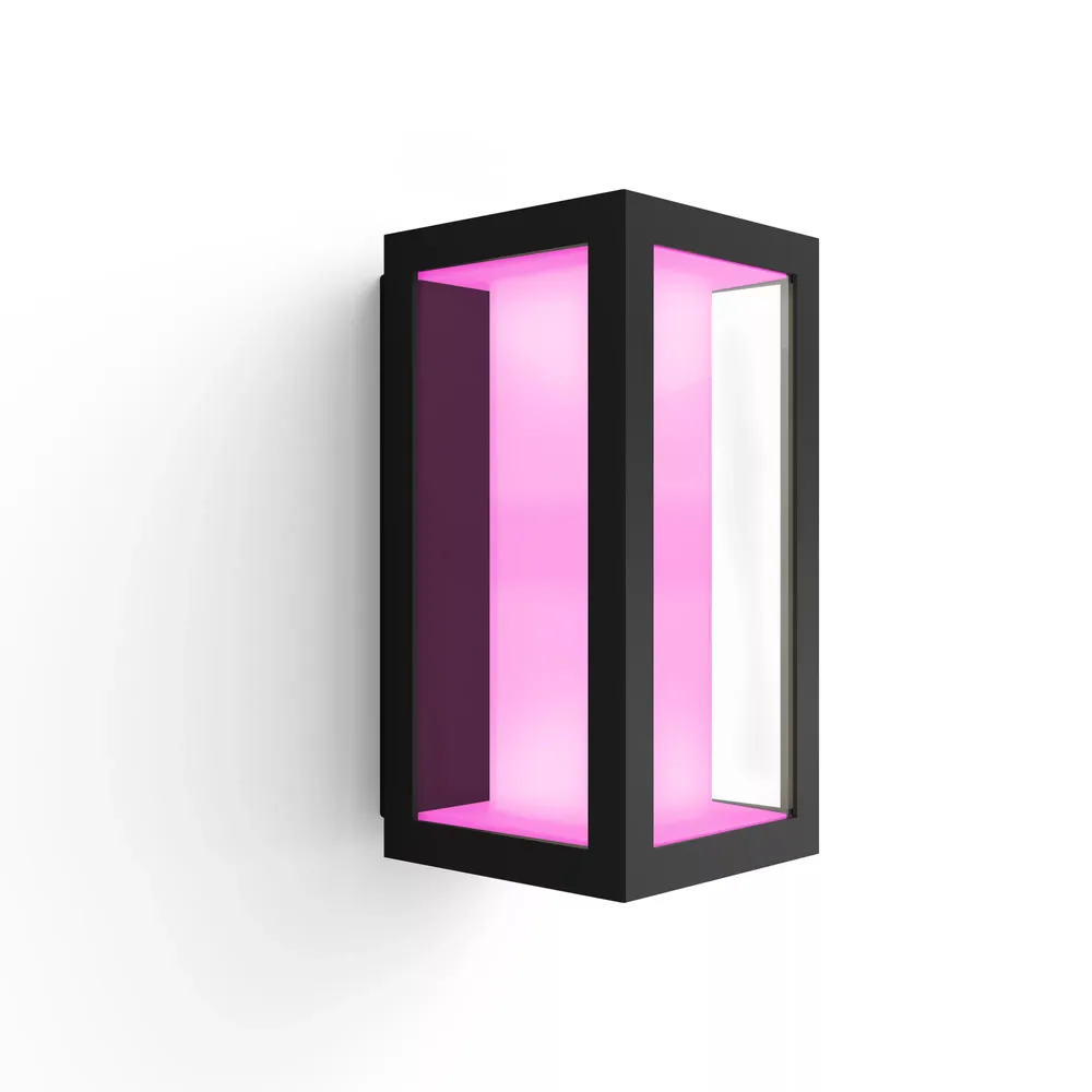 Philips Hue Impress Wandleuchte White & Color Schwarz schmal