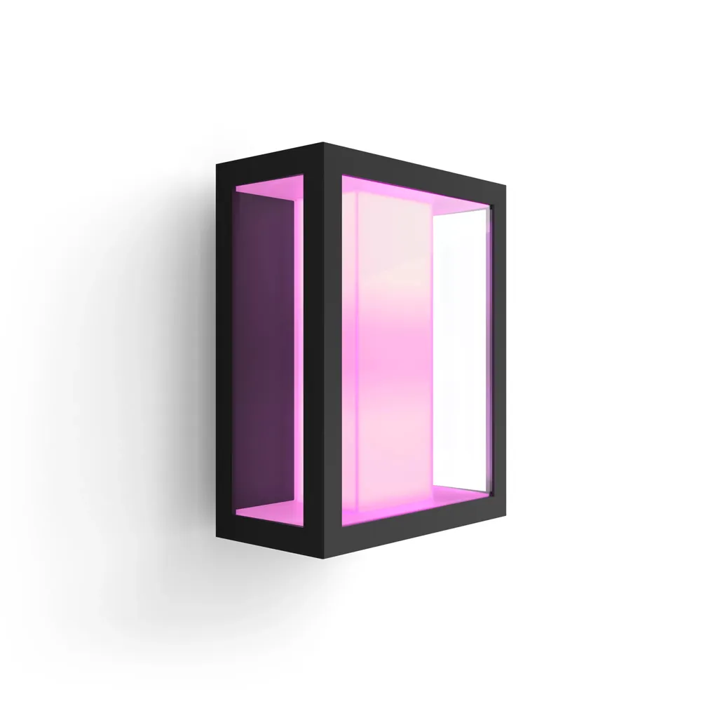 Philips Hue Impress Wandleuchte White & Color Schwarz breit
