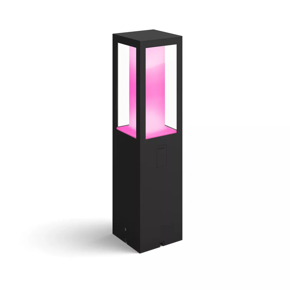 Philips Hue Impress Sockelleuchte White & Color Schwarz niedrig