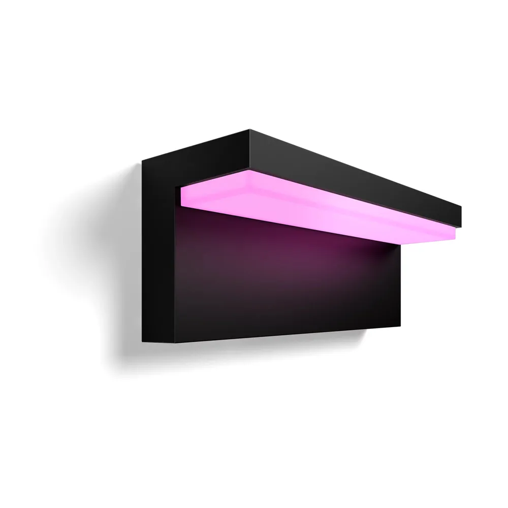 Philips Hue Nyro Wandleuchte White & Color Schwarz