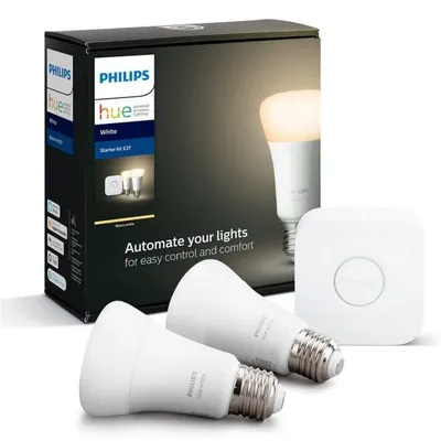 Philips Hue White 929001821601 Smart Lighting Set für intelligente Beleuchtung Bluetooth/Zigbee