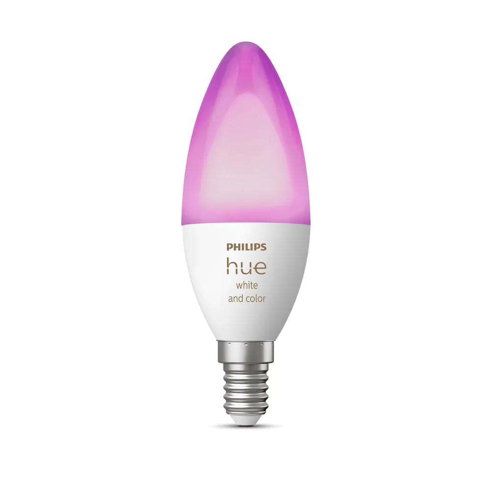 Philips Hue White & Color E14 Einzelne Lampe