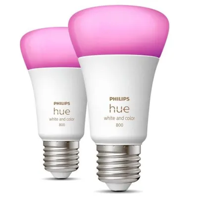 Philips Hue White and Color ambiance 8719514328365 Smart Lighting Intelligentes Leuchtmittel Bluetooth/Zigbee 6,5 W
