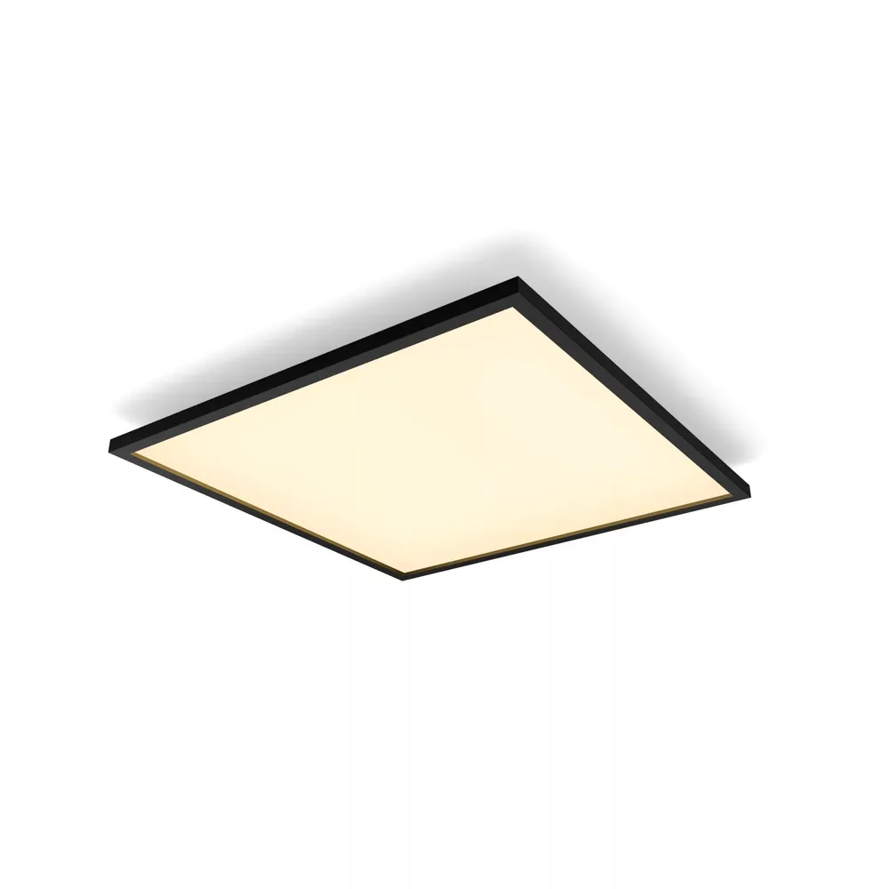 Philips Hue Aurelle White Ambiance Viereckig Groß Schwarz