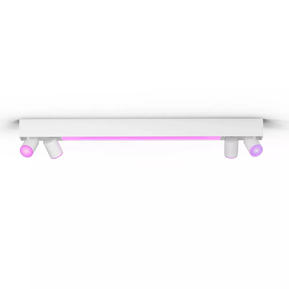 Philips Hue Centris Aufbauspot White & Color - Weiß - Rechteckig - 4 Spots
