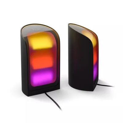 Intelligente Tischlampe Philips Hue Play Wall Bluetooth Zigbee Schwarz