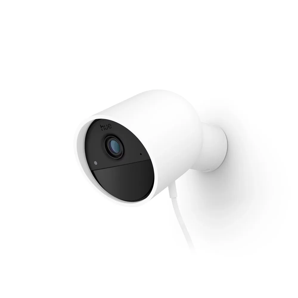 Philips Hue Secure Cam 2K Kabelgebunden Weiß