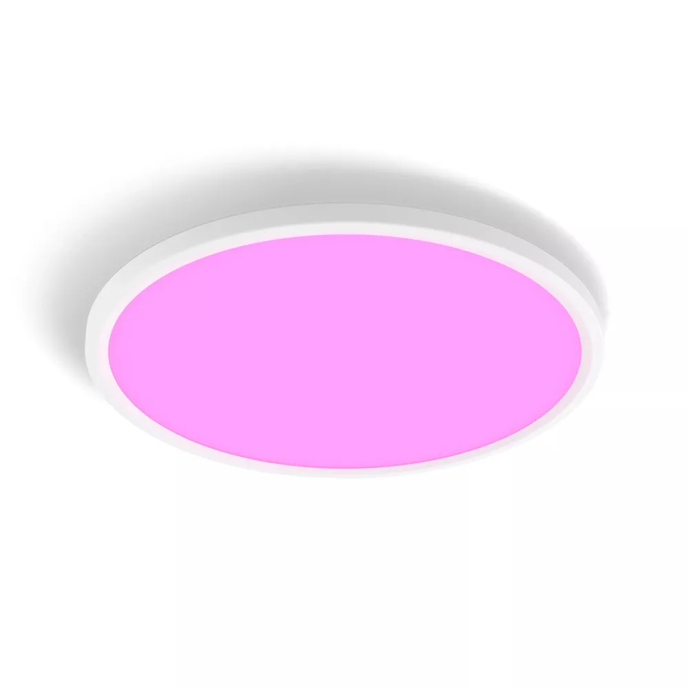 Philips Hue Devote Deckenleuchte - White & Color - Rund - Weiß - Medium