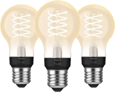 Philips Hue Filamentlampe White Standard E27 - 2023 - 3er-Pack