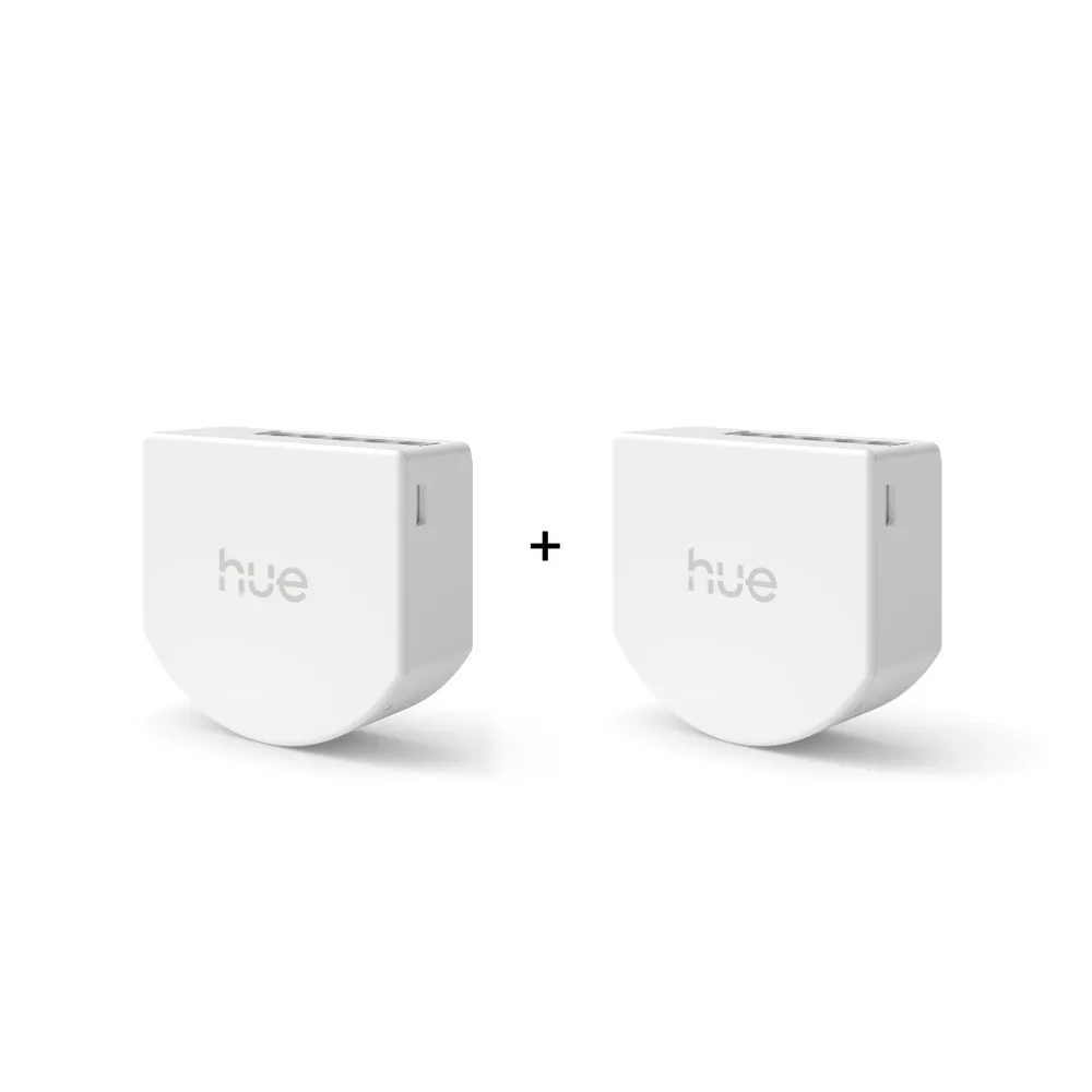 Philips Hue NC Wandschaltermodul - 6A, 1-Kanal - 2er-Set