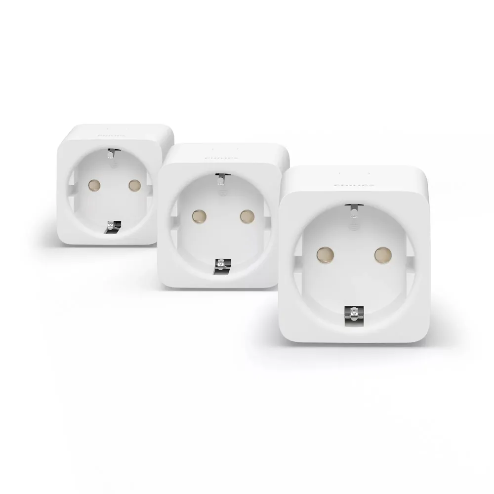 Philips Hue Smart Plug Steckdose - 3er-Set - Weiß