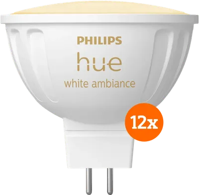 Philips Hue Spot White Ambiance MR16 12er-Pack