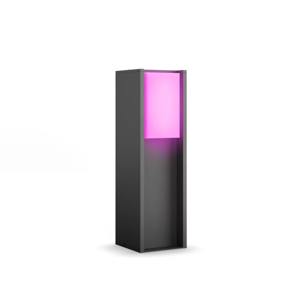 Philips Hue Turaco Sockelleuchte White & Color Ambiance 1100lm - Schwarz