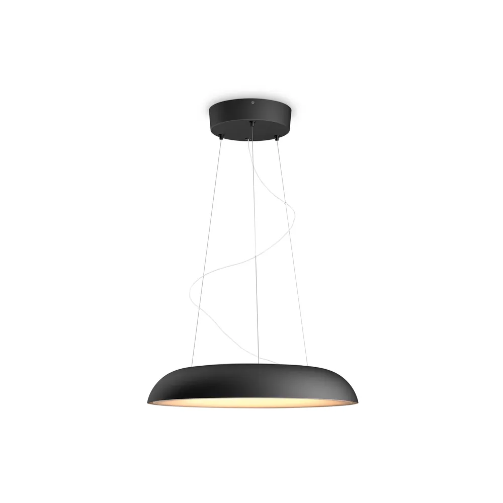 Philips Hue White Ambiance Amaze Pendelleuchte 2900lm + Dimmschalter - Schwarz