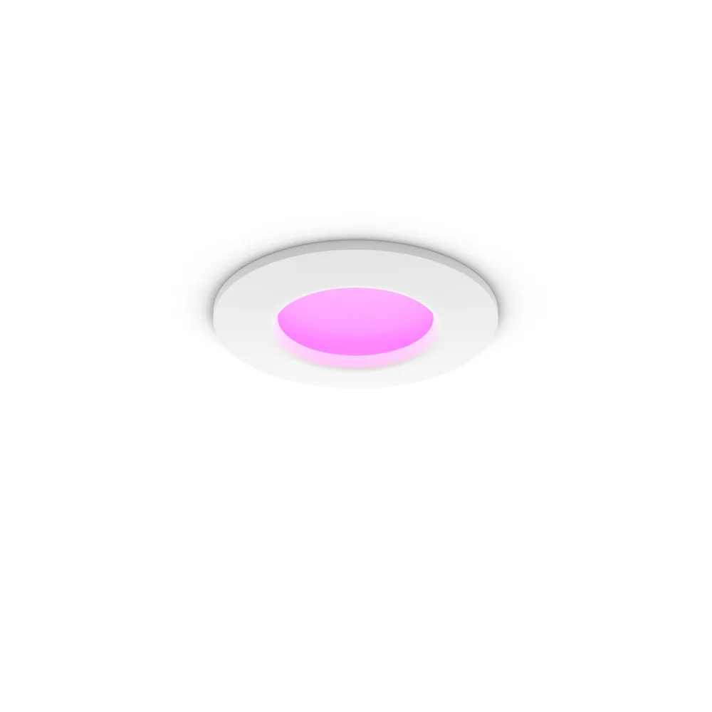 Philips Hue White & Colour Ambiance Deckenleuchte S - 1000lm, rund, 90mm - Weiß