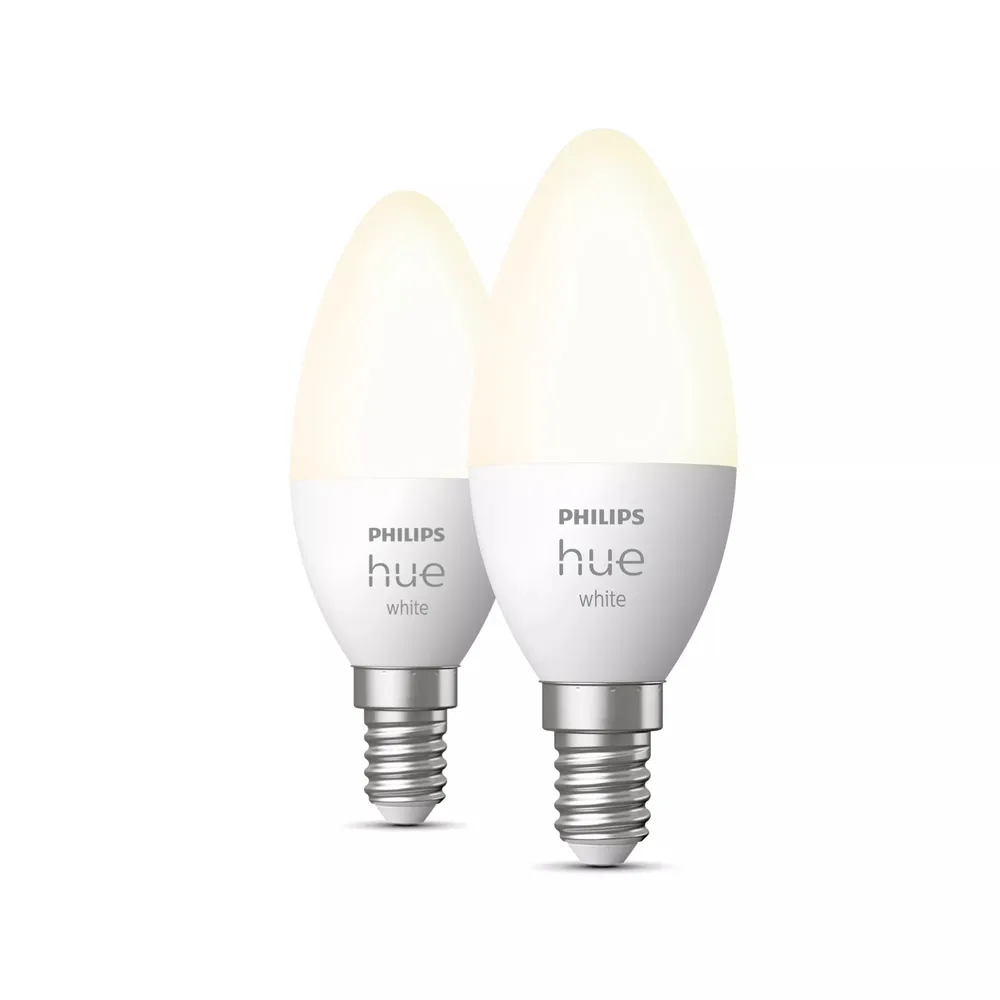 Philips Hue White E14 Bluetooth 2er-Set - LED-Kerze - Weiß