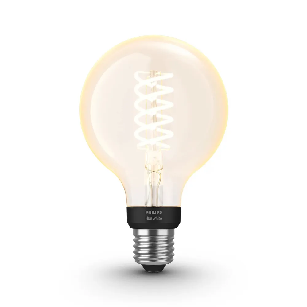 Philips Hue White Filament Globe E27 Bluetooth 3er Pack