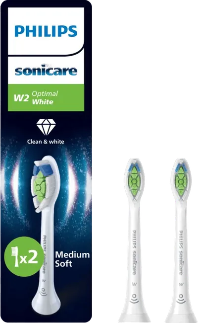 Philips Sonicare Optimal White HX6062/87 Weiß (2 Stück)