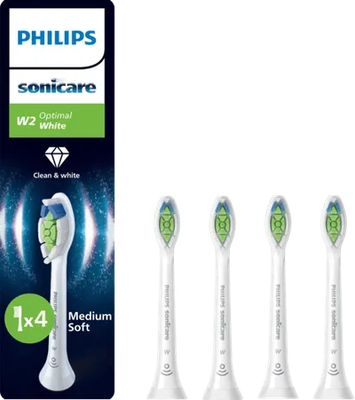 Philips Sonicare Optimal White HX6064/87 Weiß (4 Stück)