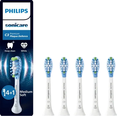 Philips Sonicare Premium Plaque Defense HX9045/87 Weiß (5 Stück)