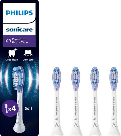Philips Sonicare Premium Gum Care HX9054/87 Weiß (4 Stück)