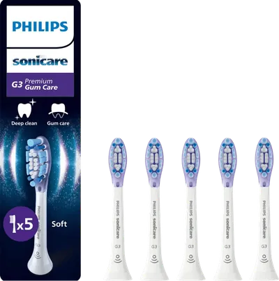 Philips Sonicare Premium Gum Care HX9055/87 Weiß (5 Stück)