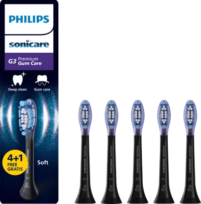 Philips Sonicare Premium Gum Care HX9055/88 Schwarz (5 Stück)