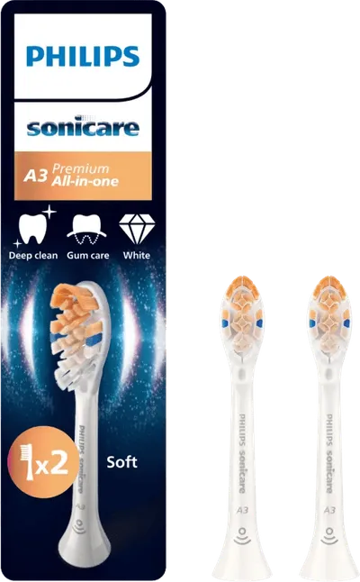 Philips Sonicare Premium All-in-One HX9092/87 Weiß (2 Stück)