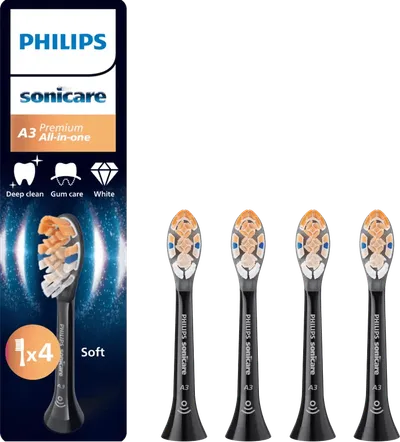 Philips Sonicare Premium All-in-One HX9094/88 Schwarz (4 Stück)