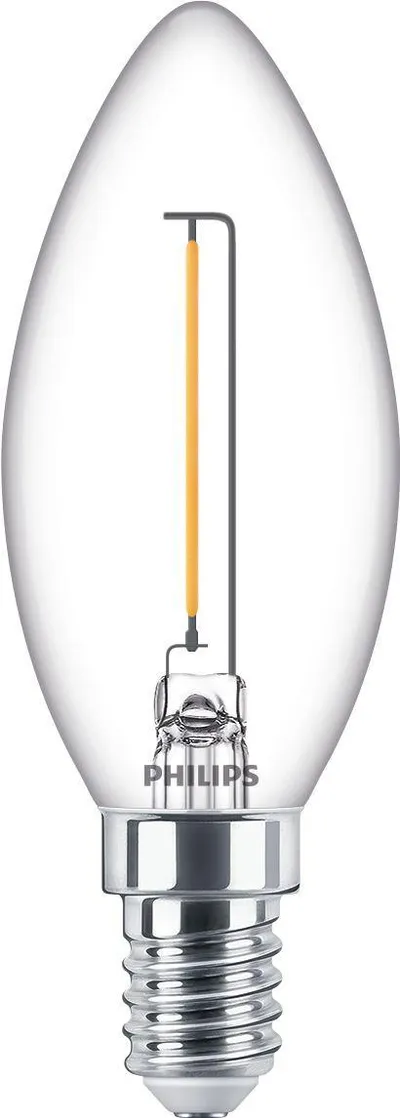 LEDcla 15W E14 B35 WW CL ND LED-Lampe