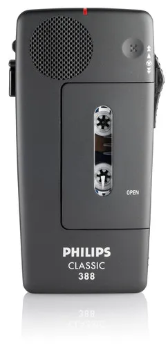 Dictaphon Philips Pocket Memo Classic 388 Schwarz Aufladbar