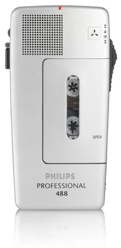 Dictaphon Philips Pocket Memo 400 - 5000 Hz AAA Aufladbar Weiß