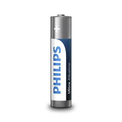 Batterie Philips LR03E4B/10 AAA Alkaline 1,5V 4 Stück Hochleistungsenergie