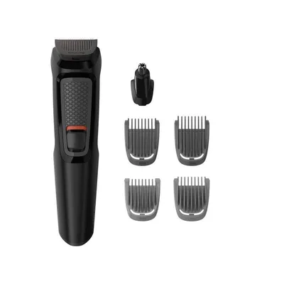 Multifunktions-Haarschneider Philips Multigroom Series 3000 MG3711/15 Kabellos 60min 4 Aufsätze