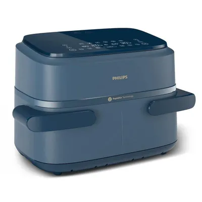 Heißluftfritteuse Philips NA156/60 7,1L 2450W mit Doppelkorb