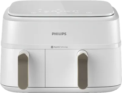 Philips Airfryer 3000 Series Dual Basket NA353/10 Weiß