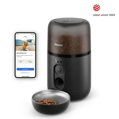 Futterautomat Philips PAW5320/02 mit Kamera WLAN 4,5L Schwarz