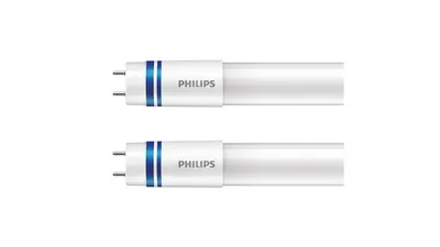 Philips 2er-Set 24-W-T8-LED-Röhrenlampe LEDtube UO InstatFit, 3700 lm, kaltweiß, EVG, 150 cm