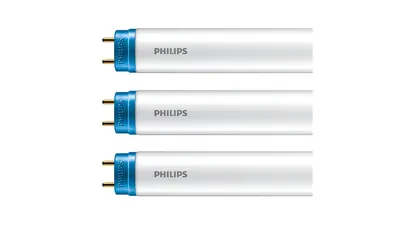 Philips 3er-Set 15,5-W-T8-LED-Röhrenlampe CorePro LEDtube, 1800 lm, kaltweiß, KVG/VVG, 120 cm