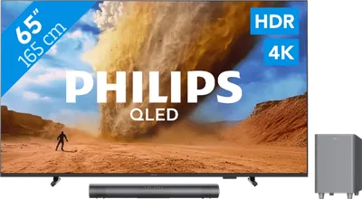 Philips 65 Zoll PUS7800 QLED 4K (2025) + Philips TAB6100