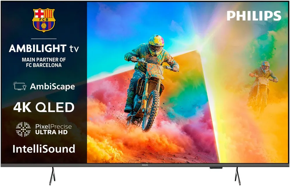 Philips 65PQS8501/12 QLED-Fernseher (164 cm/65 Zoll, 4K Ultra HD, Smart-TV)
