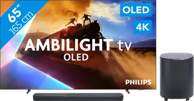 Philips Ambilight 65 Zoll OLED760 4K (2025) + JBL Bar 500 M2 Schwarz