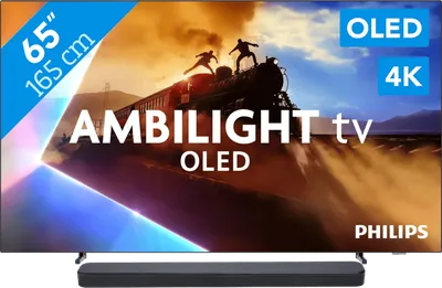 Philips Ambilight 65 Zoll OLED760 4K (2025) + JBL Bar 300 M2 Schwarz