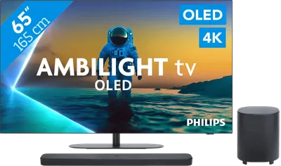 Philips Ambilight 65 Zoll OLED810 4K (2025) + JBL Bar 500 M2 Schwarz