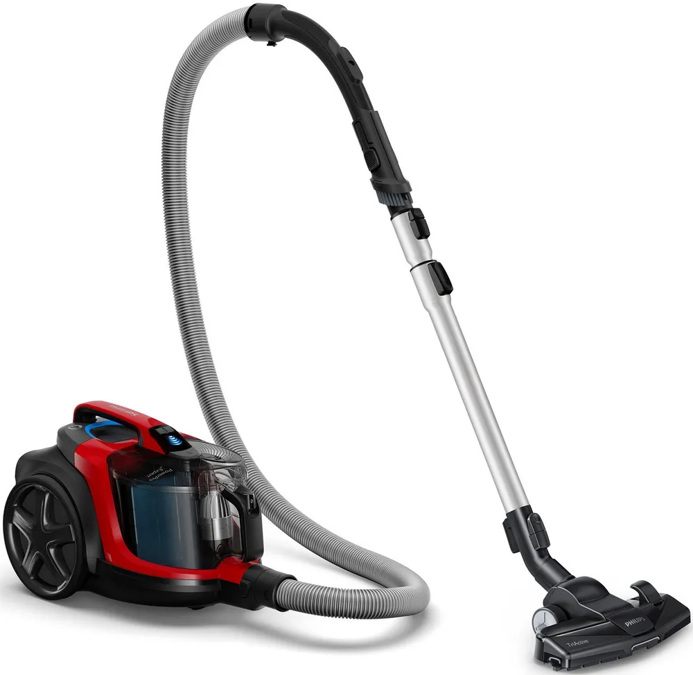 Philips Bodenstaubsauger FC9729/09 7000 Series, 900 W, beutellos, mit 2 l Fassungsvermögen, Allergy H13-Filter, und TriActive-Düse
