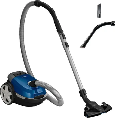 Philips Bodenstaubsauger XD3110/09 3000 Series, 900 W, mit Beutel, mit 3 l Fassungsvermögen, Allergiefilter, und TriActive-Düse