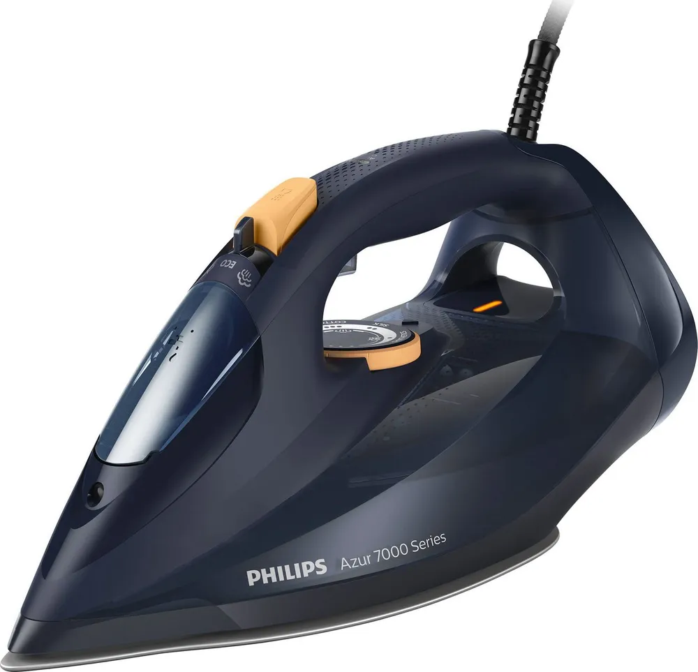 Philips Dampfbügeleisen DST7060/20 7000 Series, 3000 W, SteamGlide Elite Bügelsohle, mit 300 ml Wassertank und 250 g Dampfstoß