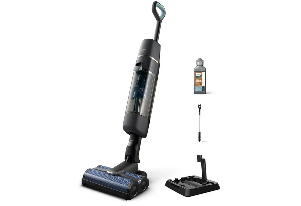 Philips Hartbodenreiniger AquaTrio Nass- und Trockensauger Kabelloser Staubsauger XW7110/01