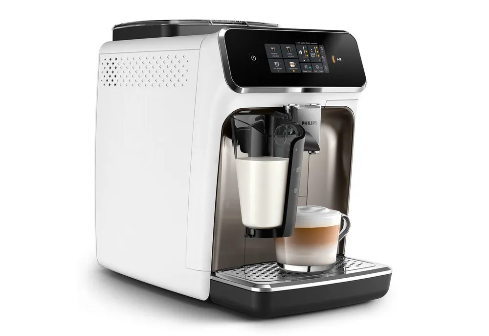 Philips Kaffeevollautomat EP2333/40 2300 Series, 4 Kaffeespezialitäten, mit LatteGo-Milchsystem